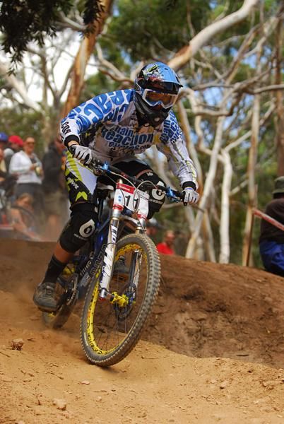 Claire Buchar puts down the best time for the women&rsquo;s field.