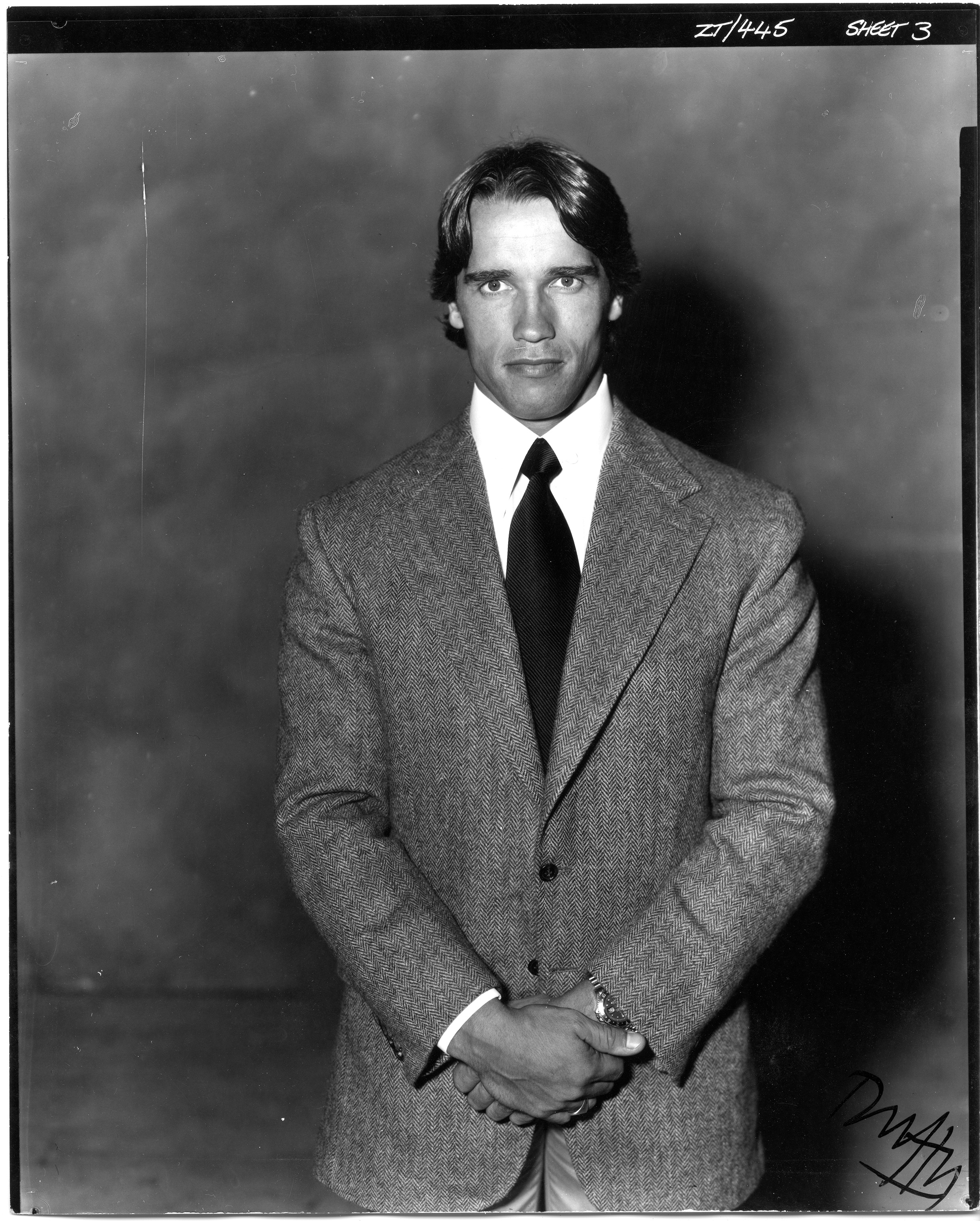 Arnold Schwarzenegger for Ritz Magazine c.1977 Brian Duffy