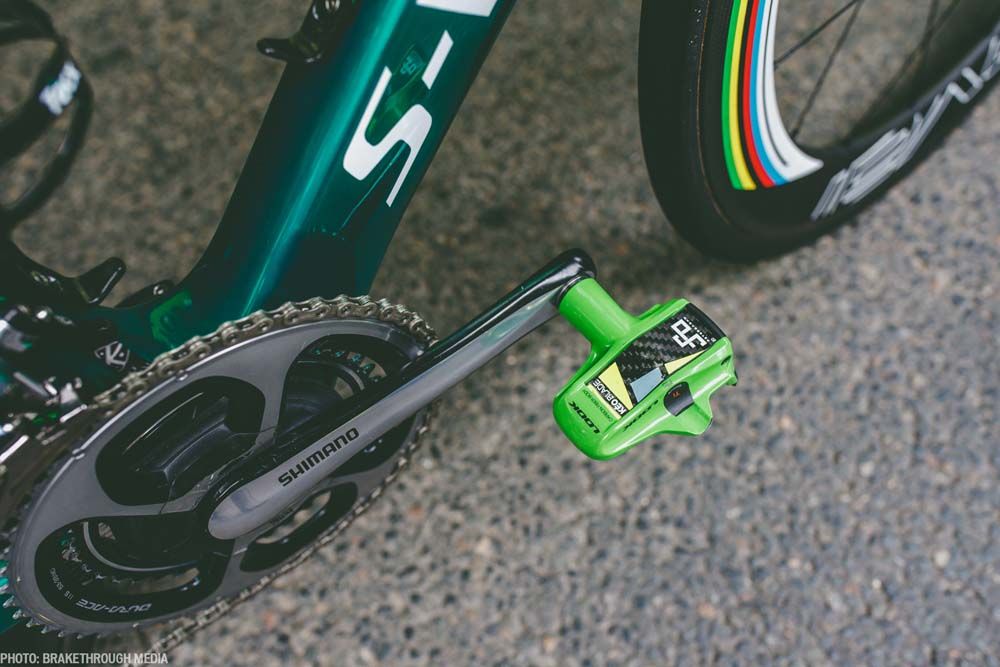Sagan has special Look pedals
