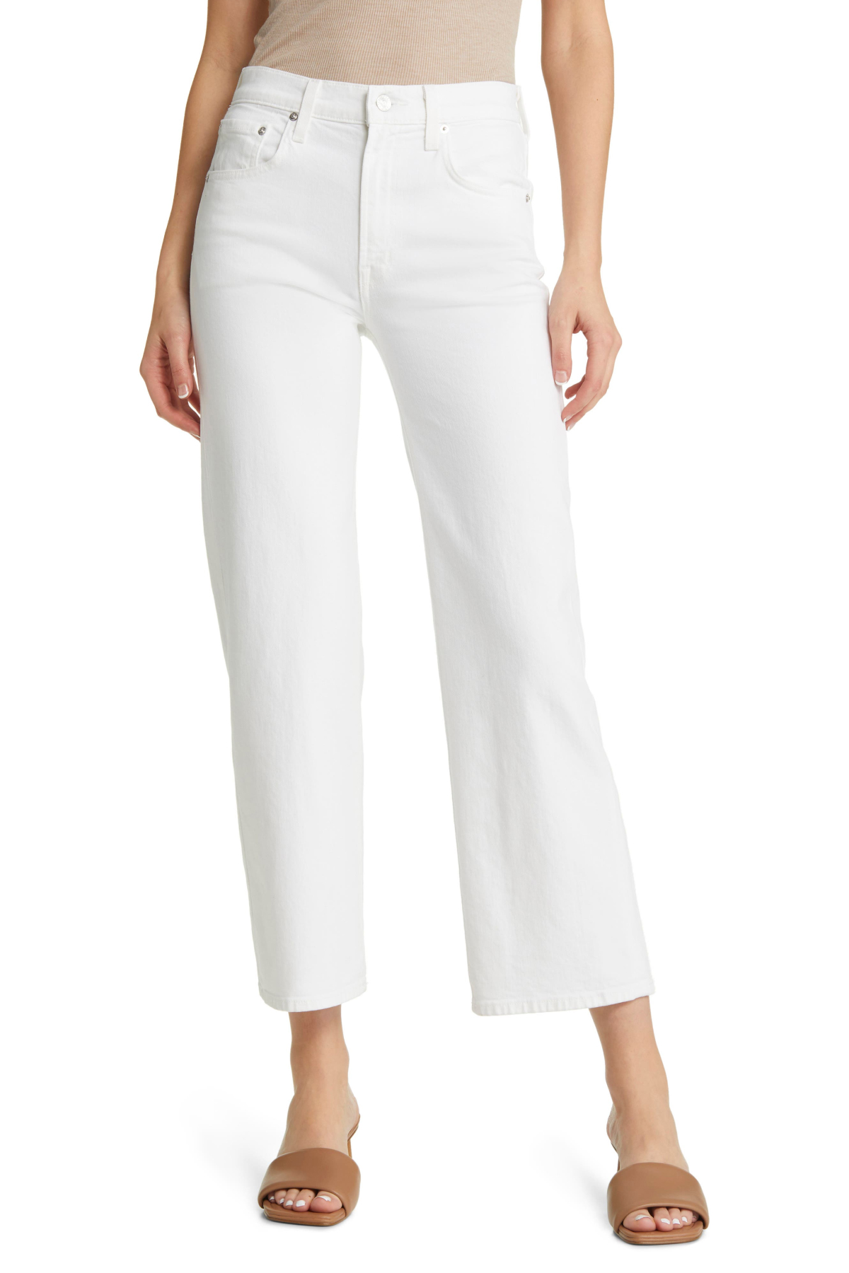 EDWIN Marli High Waist Crop Wide Leg Jeans