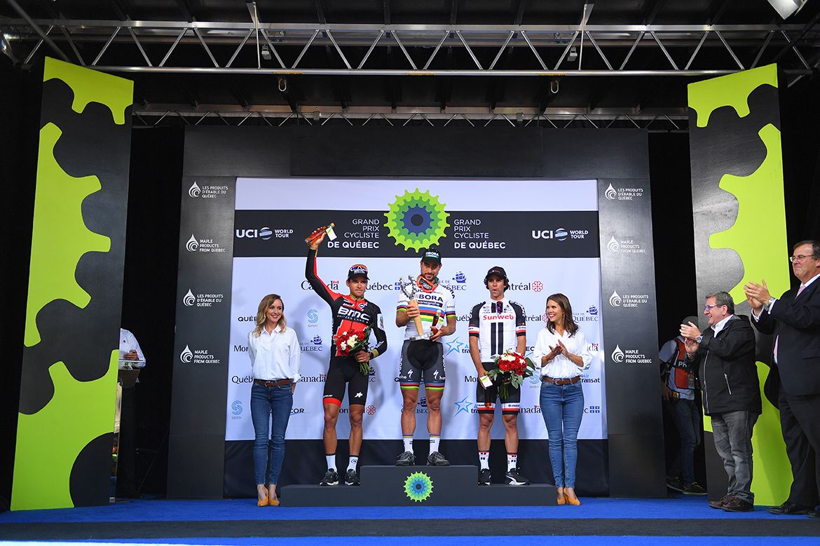 The GP de Quebec podium