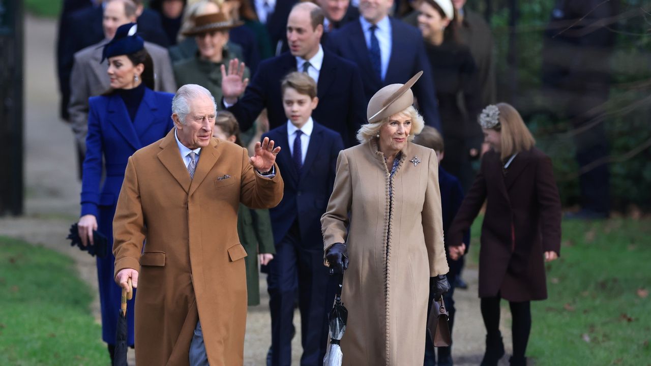 Royal family at Sandringham