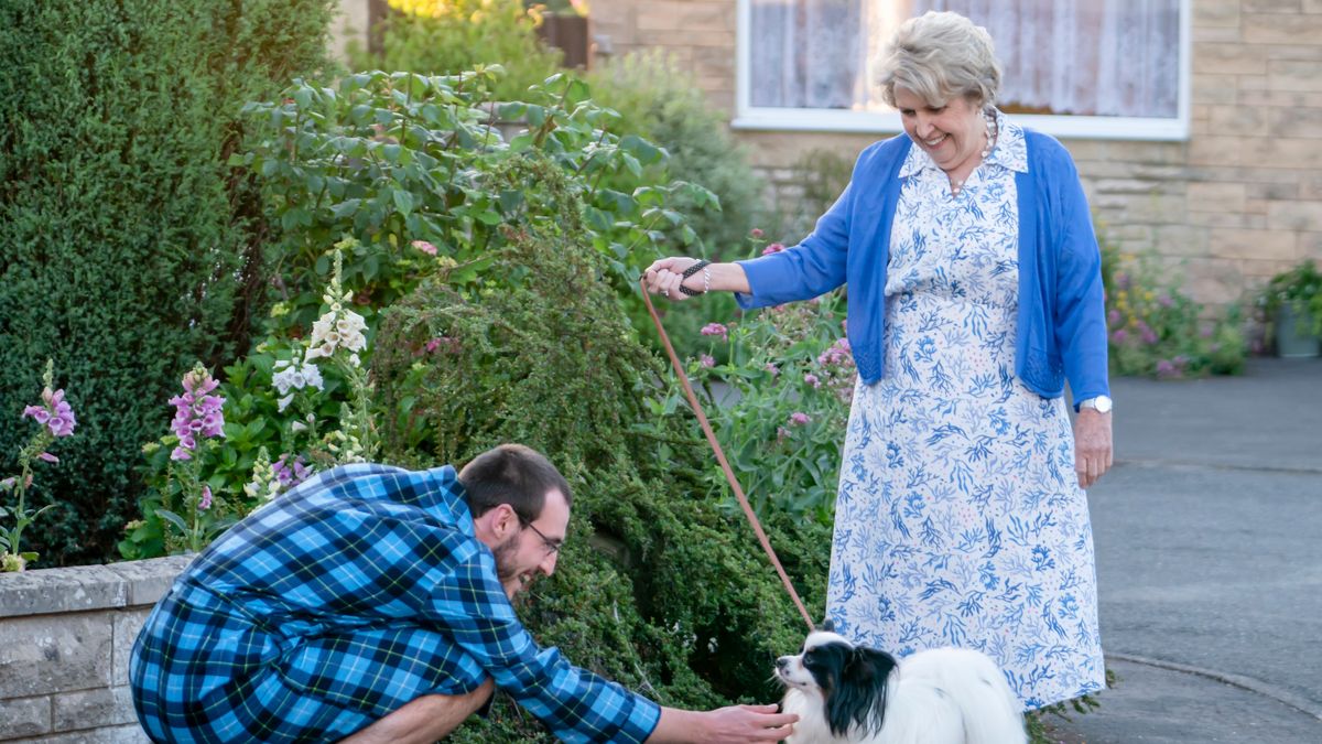 Anne Reid and Éanna Hardwicke as Ann Moore-Martin and Ben Field in The Sixth Commandment coming soon to BBC One and iPlayer