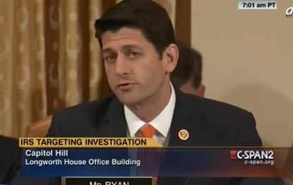 Paul Ryan slams IRS commissioner: 'Nobody believes you'