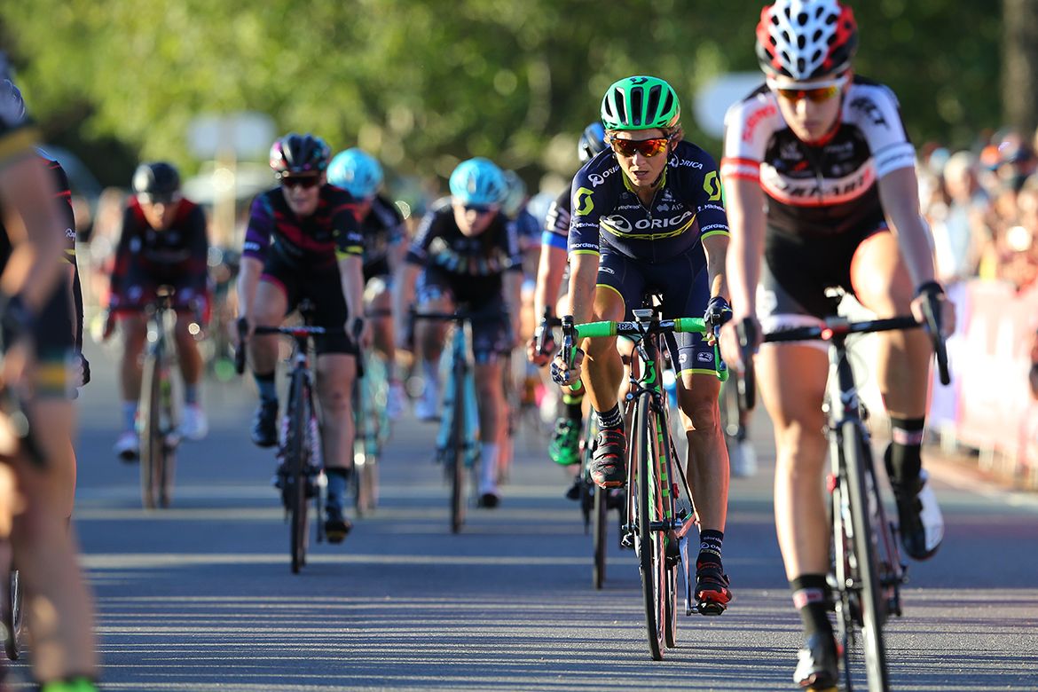 Orica-Scott were busy all day