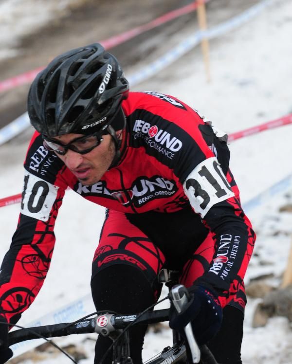 Bart Bowen (Rebound Physical Therapy) riding to a top ten finish