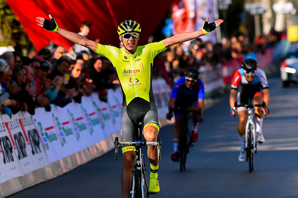 Ludovic Robeet (Wallonie-Bruxelles) wins stage 4 at Coppi e Bartali