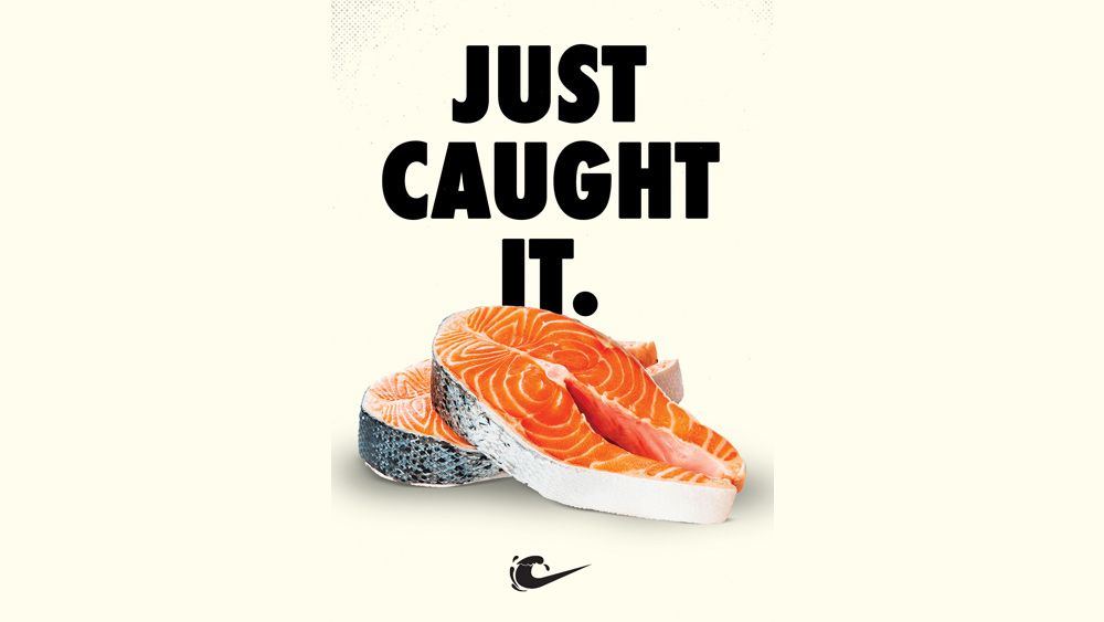 Nike seafood branding