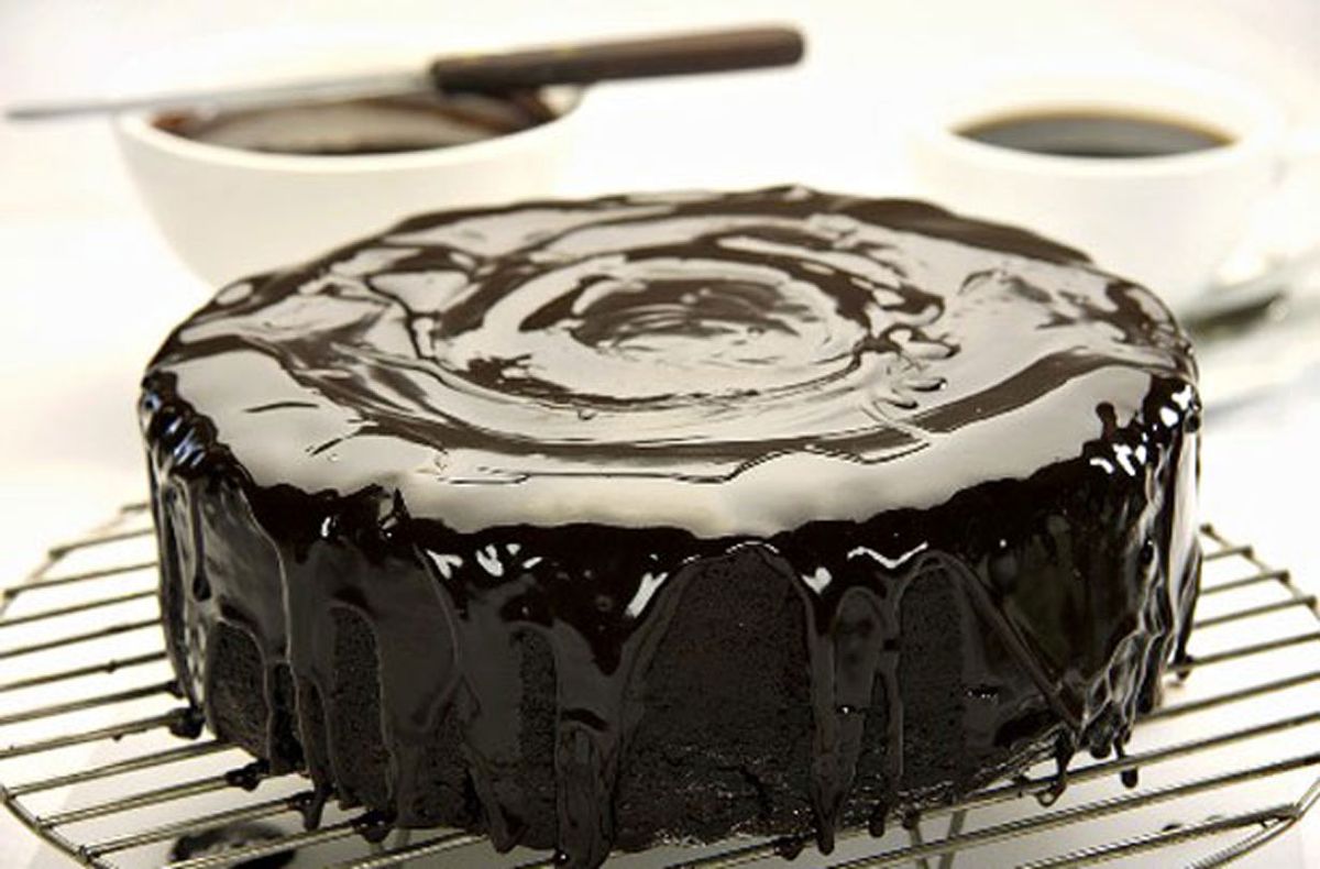 Chocolate and double cream cake Dessert Recipes GoodtoKnow