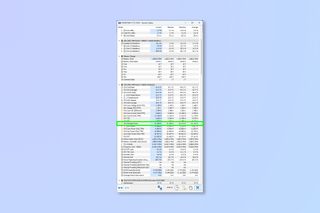 A screenshot showing how to measure PC power usage using HWiNFO