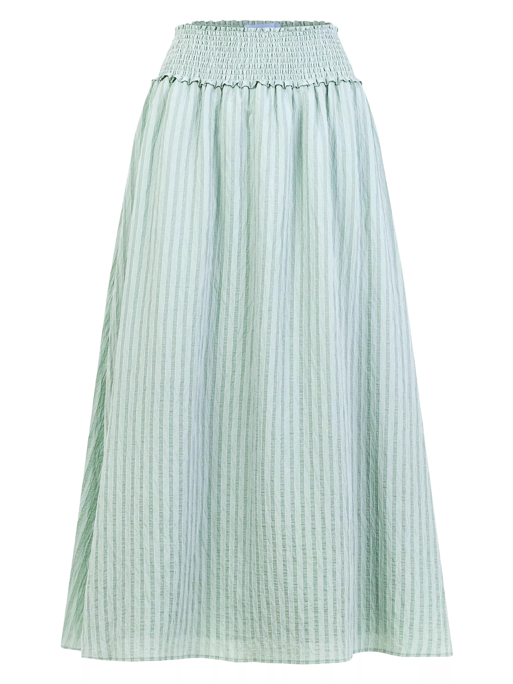 Hill House Home, The Delphine Nod skirt in a soft green