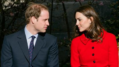 Prince William and Kate Middleton visit the University of St Andrews as part of it's 600th anniversary celebrations