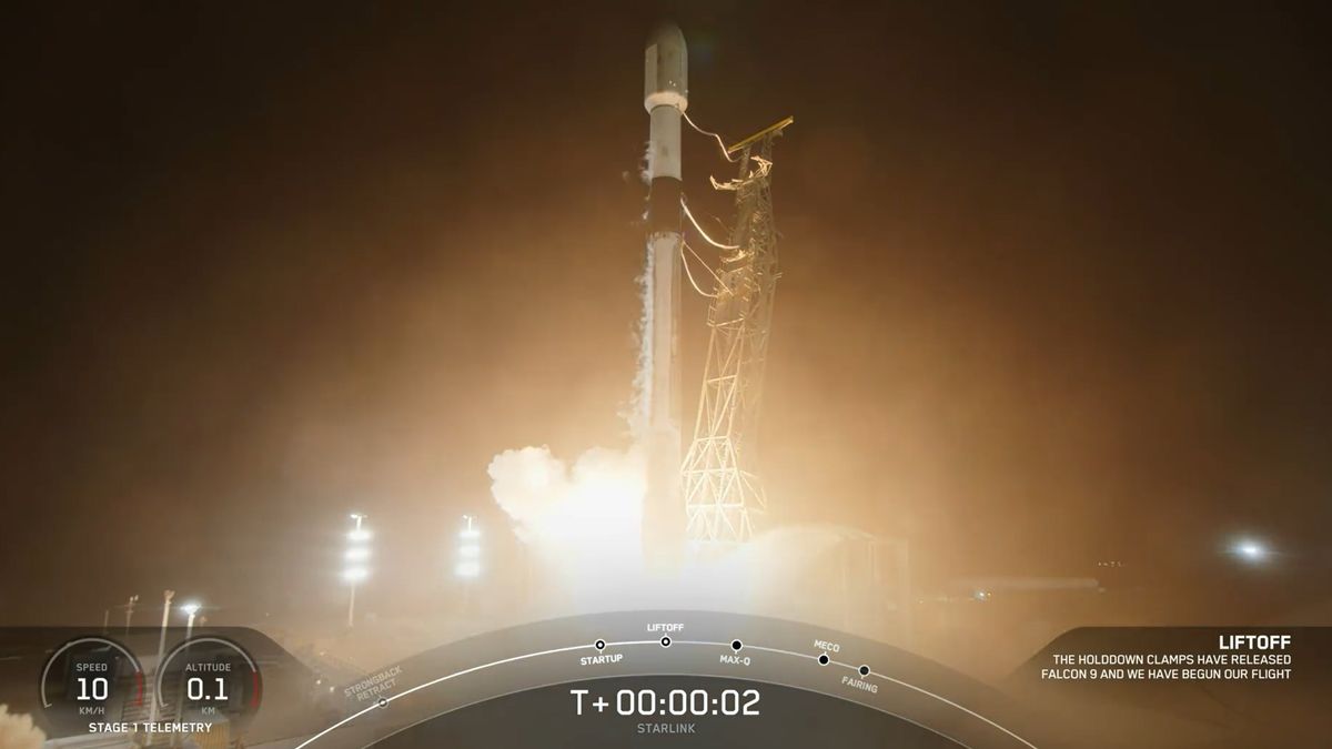 SpaceX, 10월 30일 캘리포니아에서 20개의 Starlink 인터넷 위성 발사