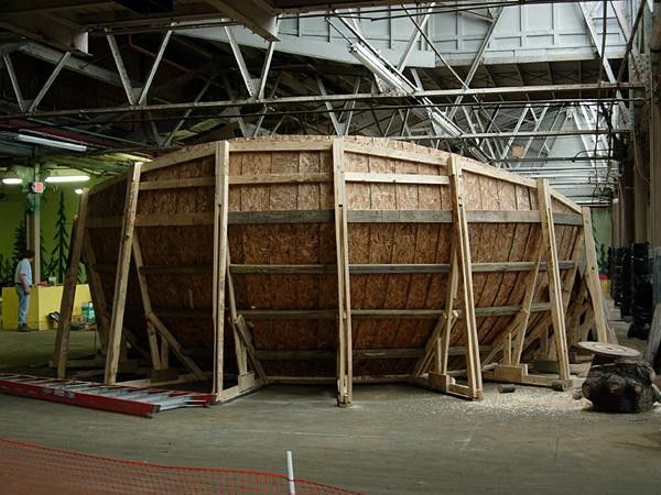 It's like reverse boat-building.