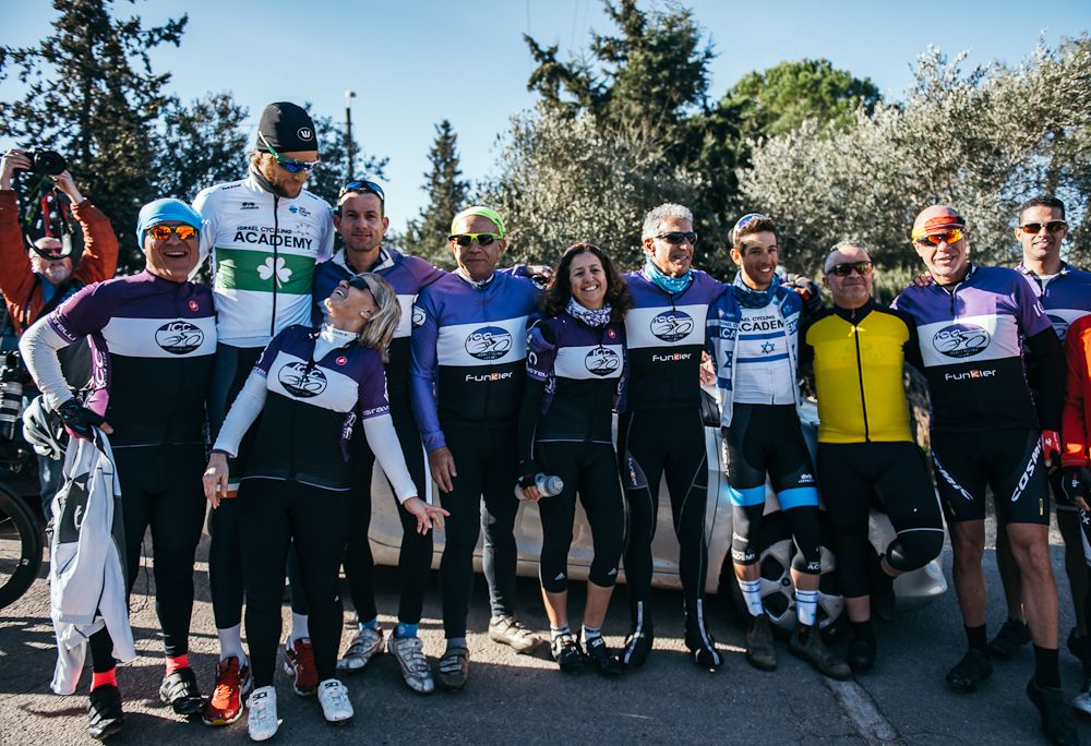 Conor Dunne was popular with Israeli fans during two camp rides