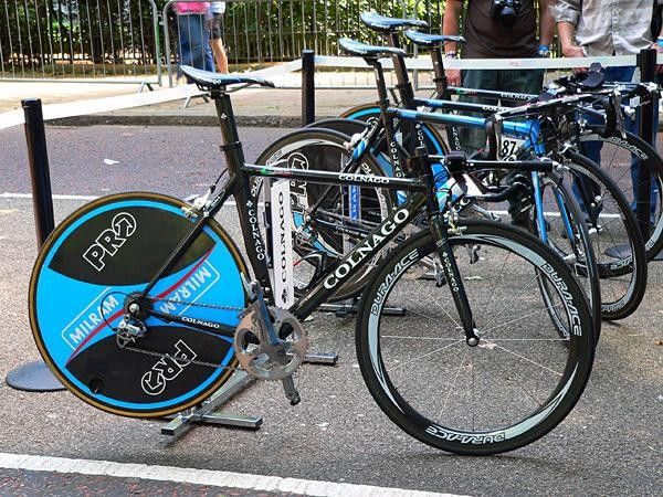 The Colnago C50 Chrono of Team Milram.