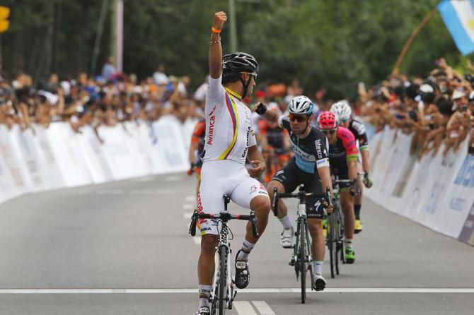 Fernando Gaviria (Colombia) wins stage 3 of the Tour de San Luis