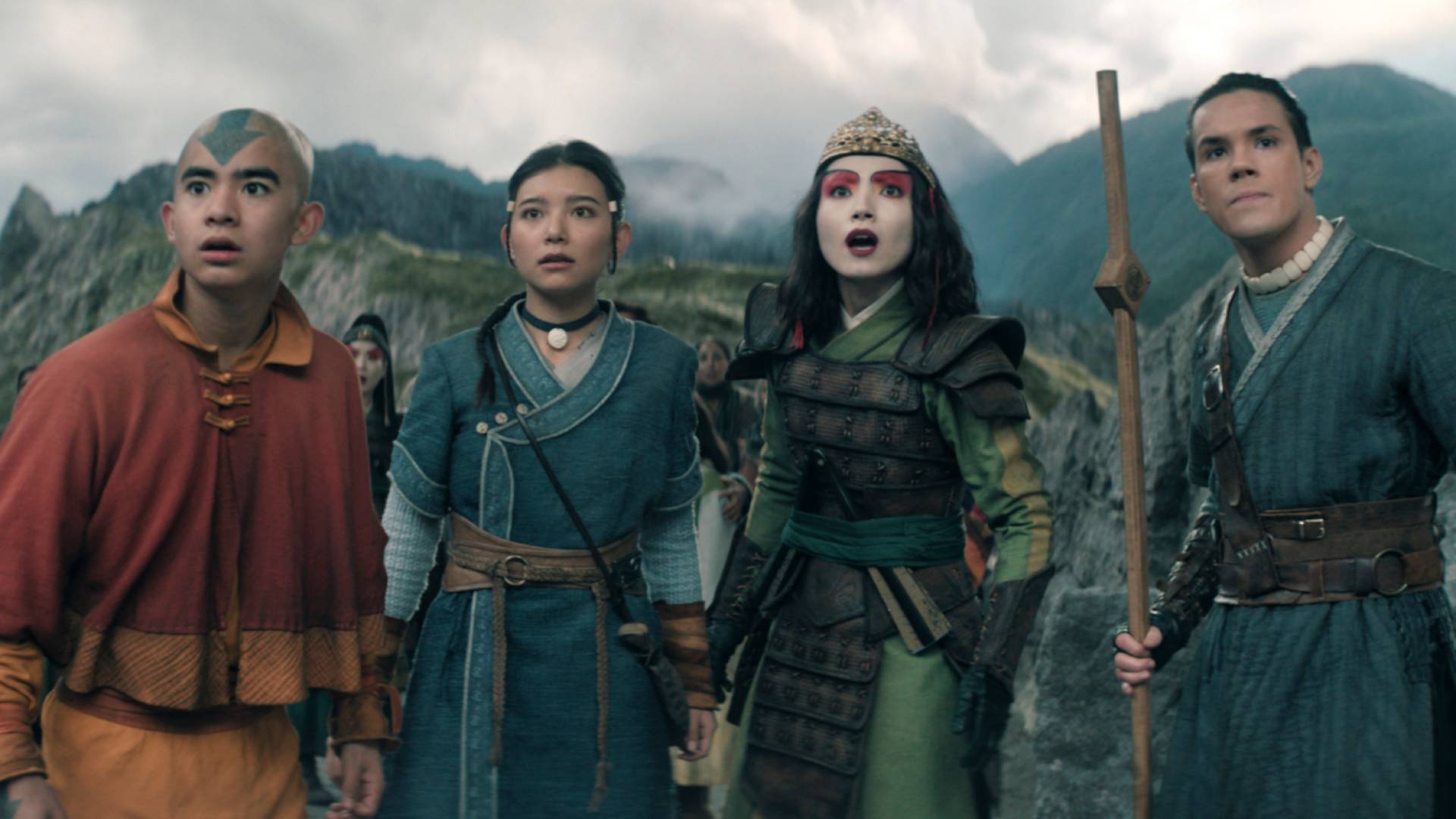 The Gaang in Avatar: The Last Airbender season 2