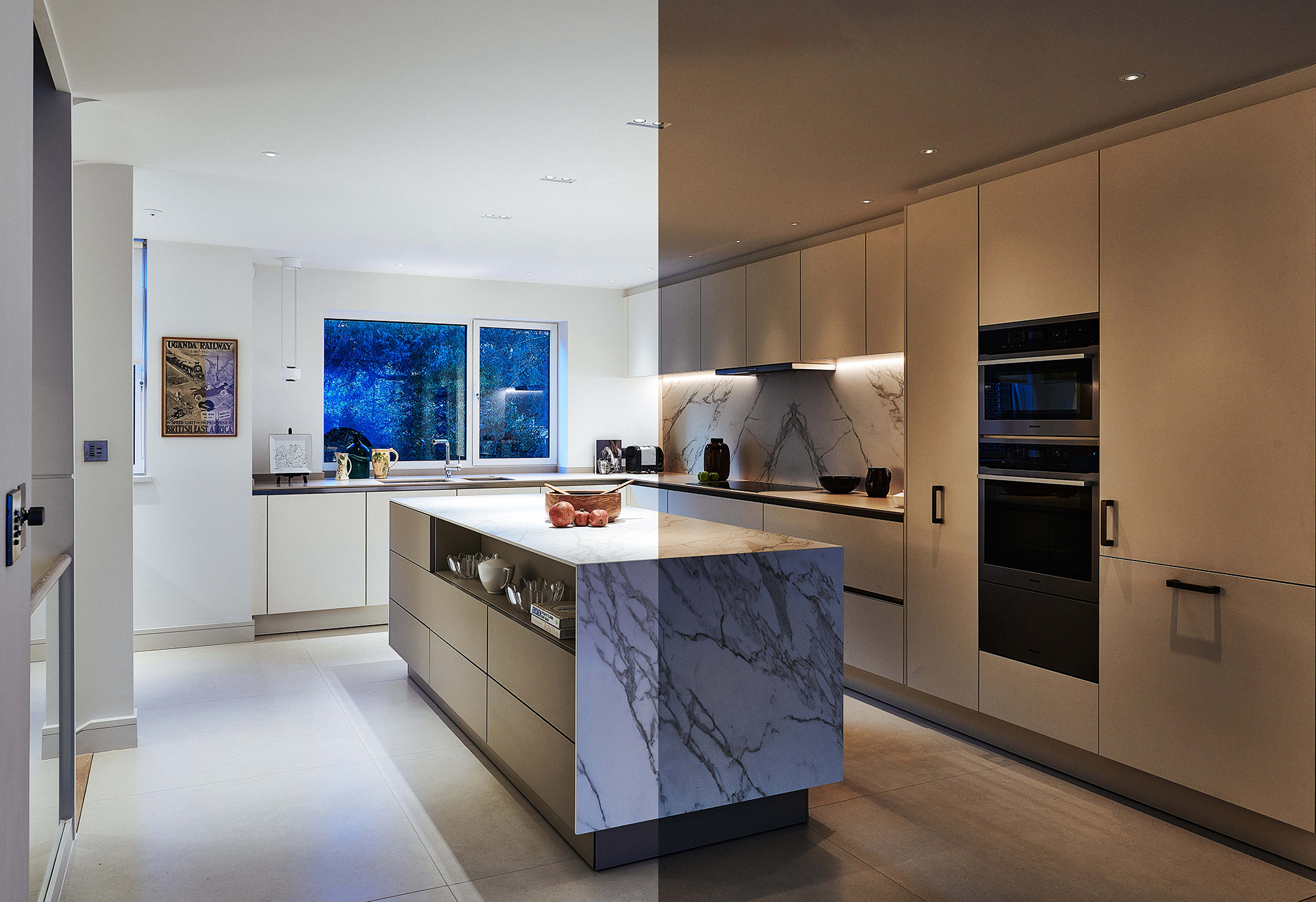 daylight or warm light for kitchen