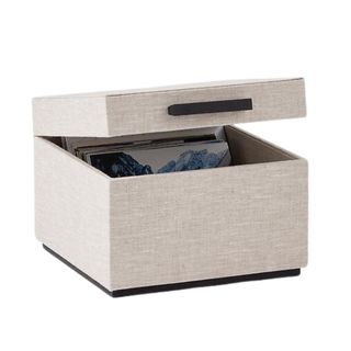 Marie Kondo Harmony Linen Photo Storage Box