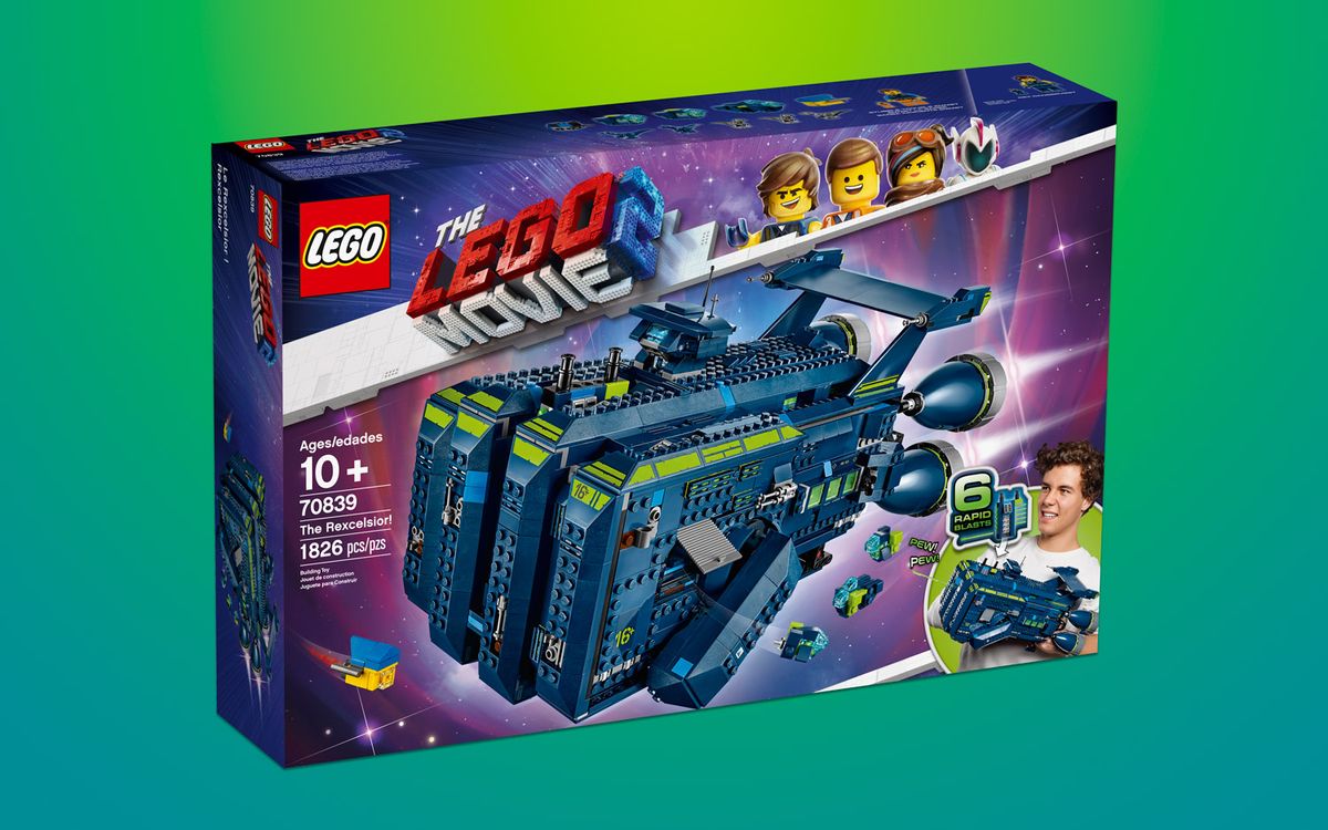 lego rex spaceship