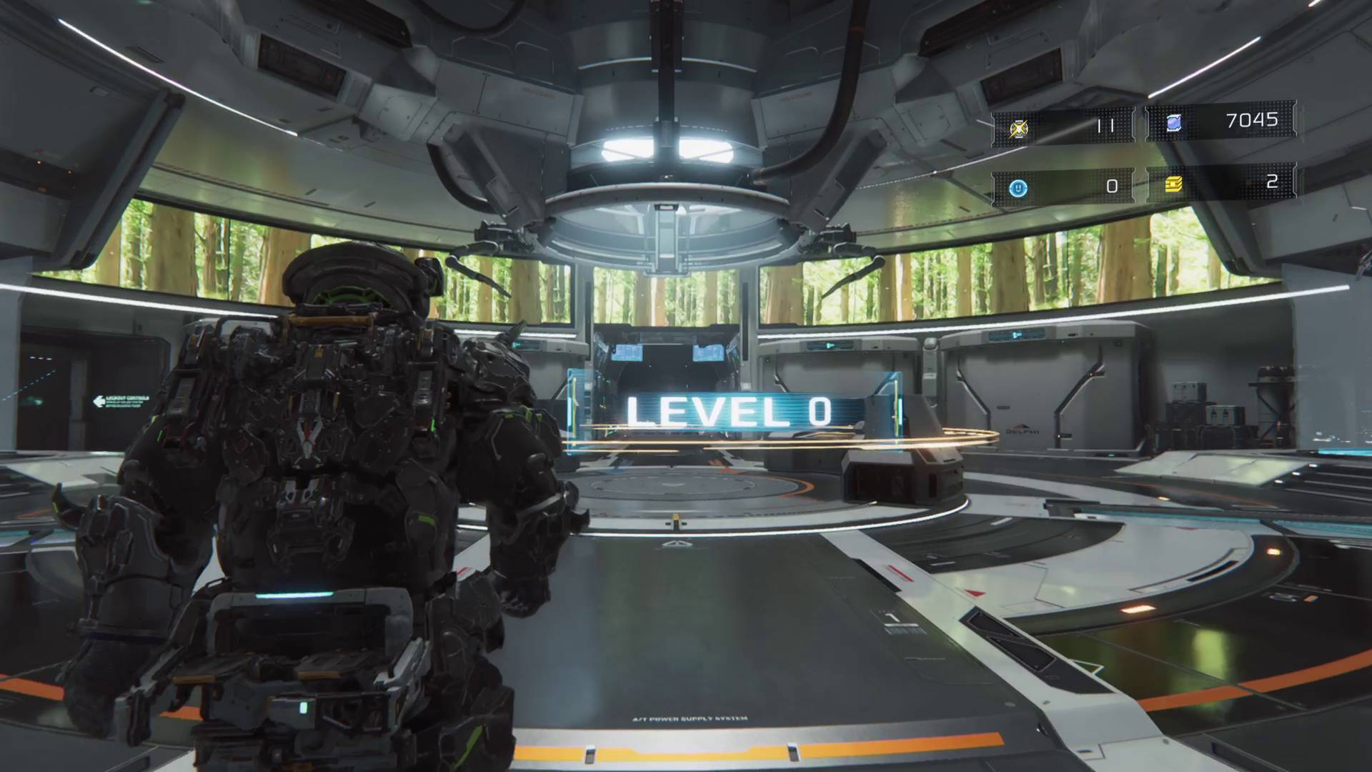 Pragmata New Game+ Hugh walking into shelter as it boots up