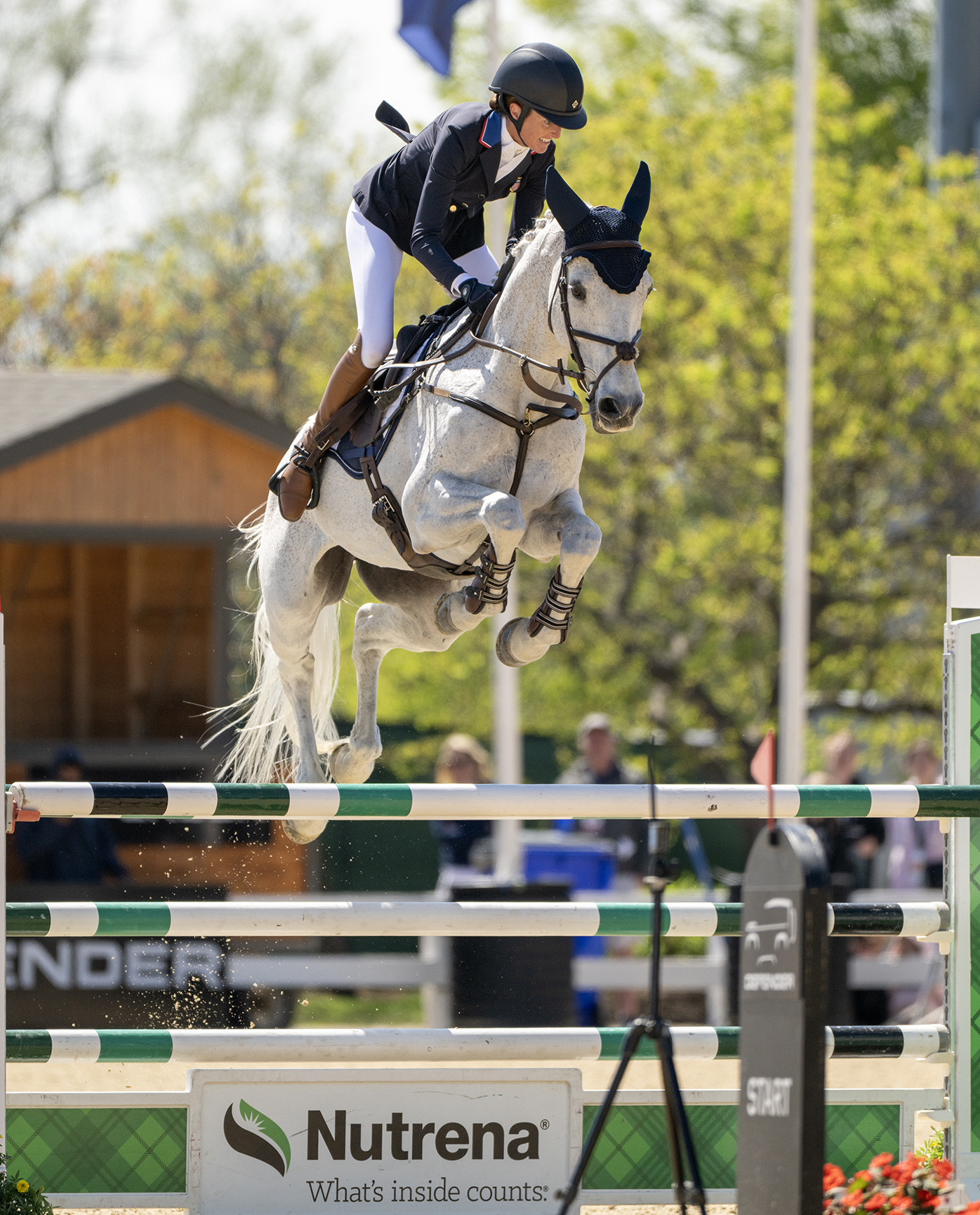 Emily Hamel and Corvett at Kentucky 2025.