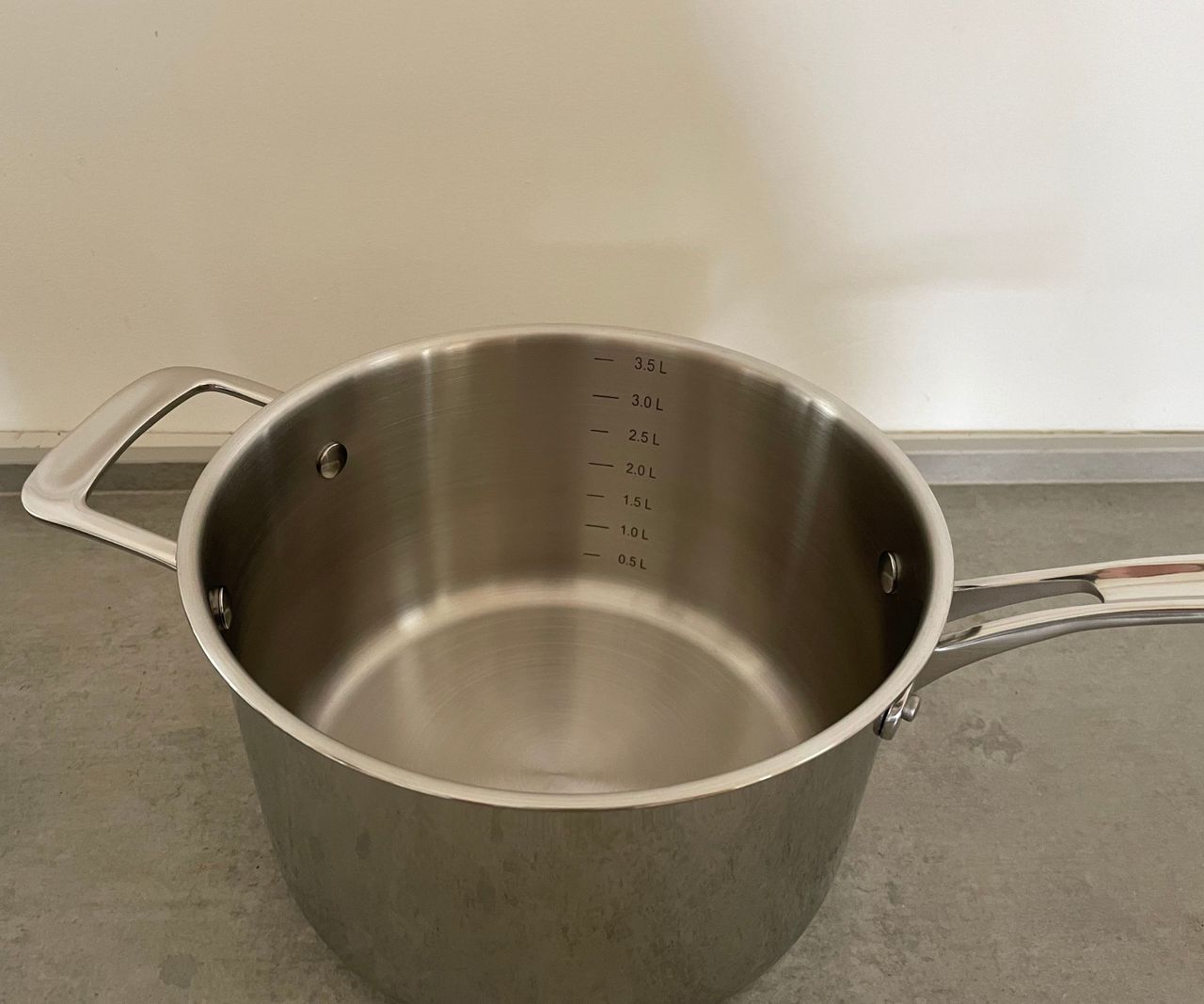 M&amp;S 5-piece Stainless Steel Pan Set saucepan