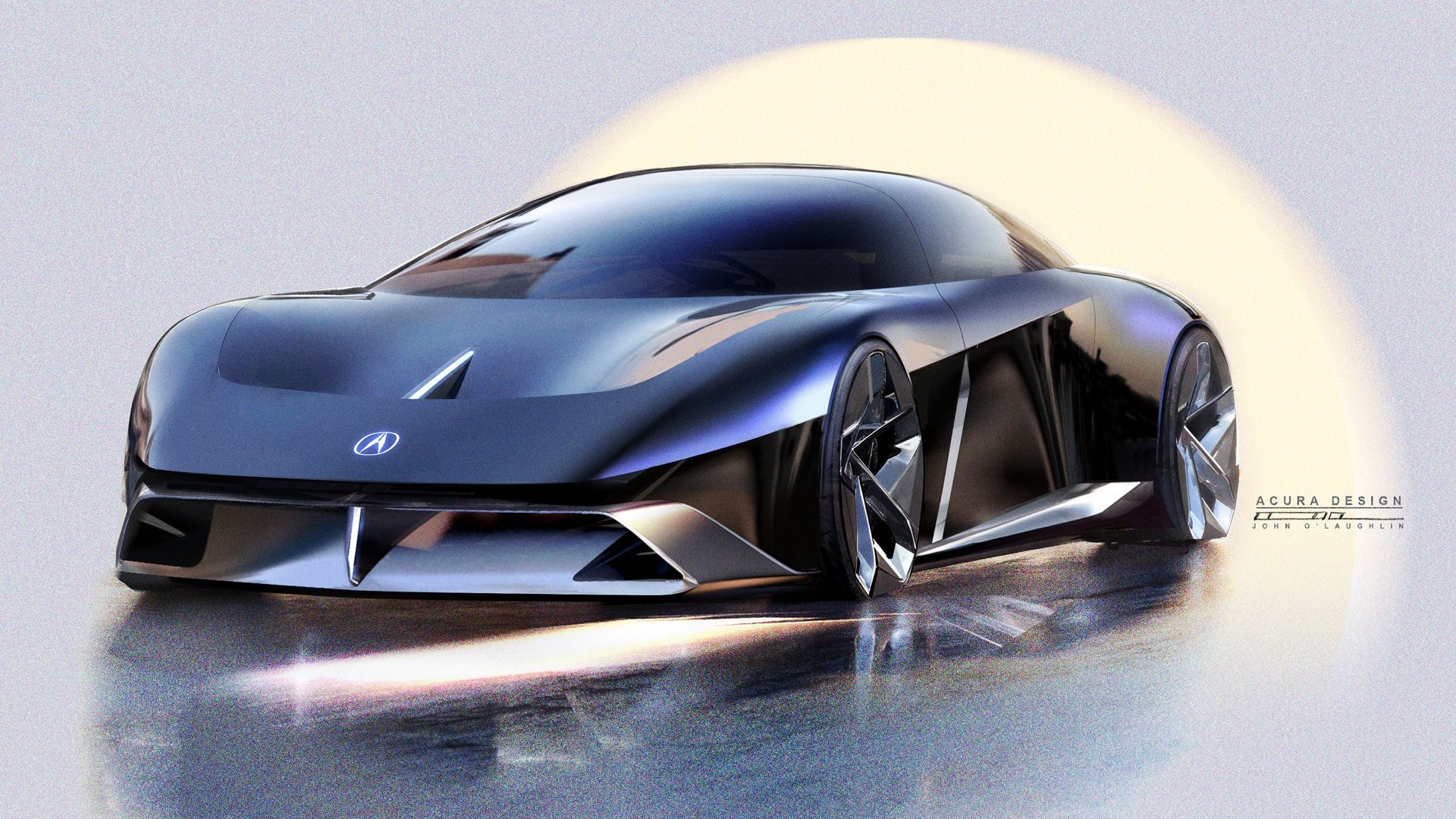 Acura Nexera Vision concept design sketch
