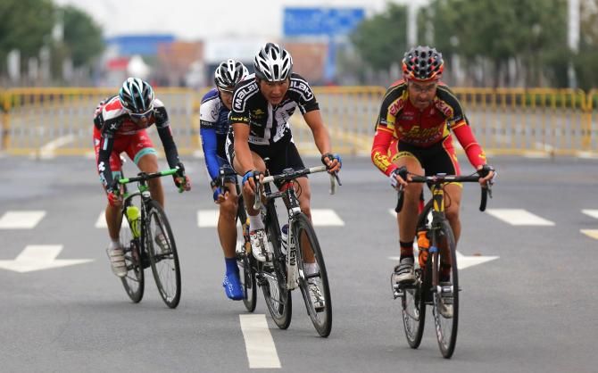 The breakaway is led by Mancebo
