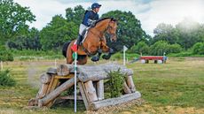Dani Evans and Hollywood Dancer at Tweseldown in 2020.