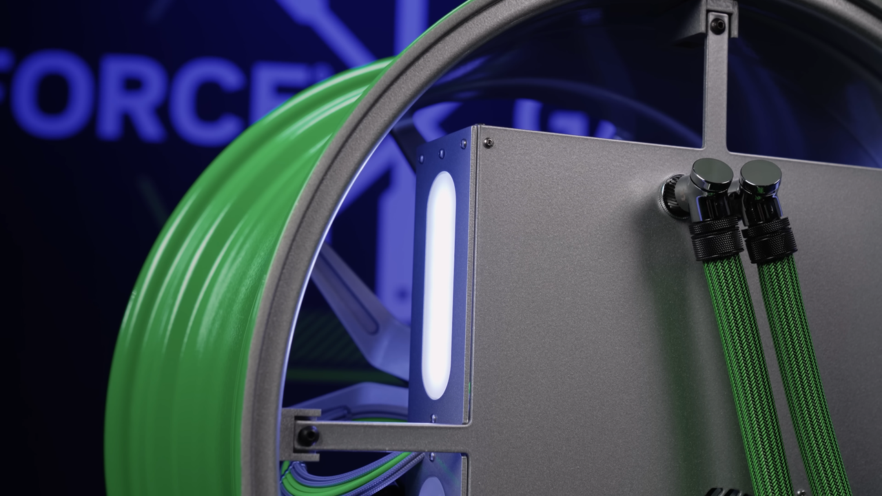 Porsche Wheel PC from JCustom &amp; GeForce Garage