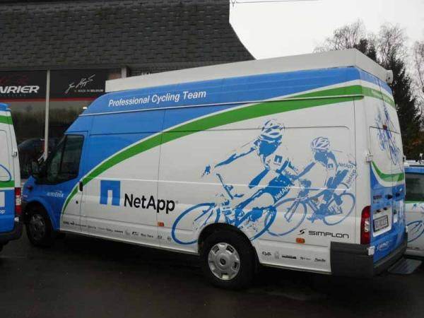 Team NetApp van