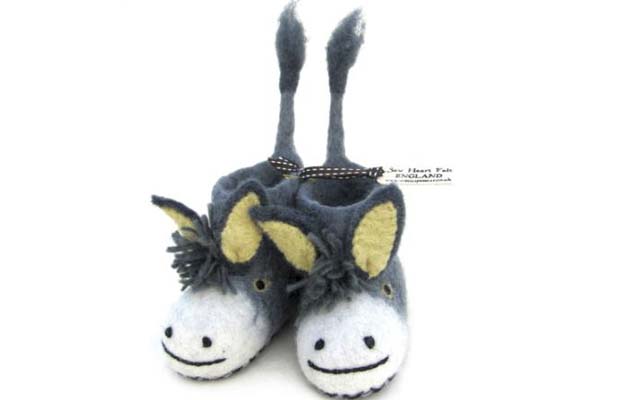 Donkey slippers