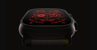 an image of night mode on the Apple Watch Ultra