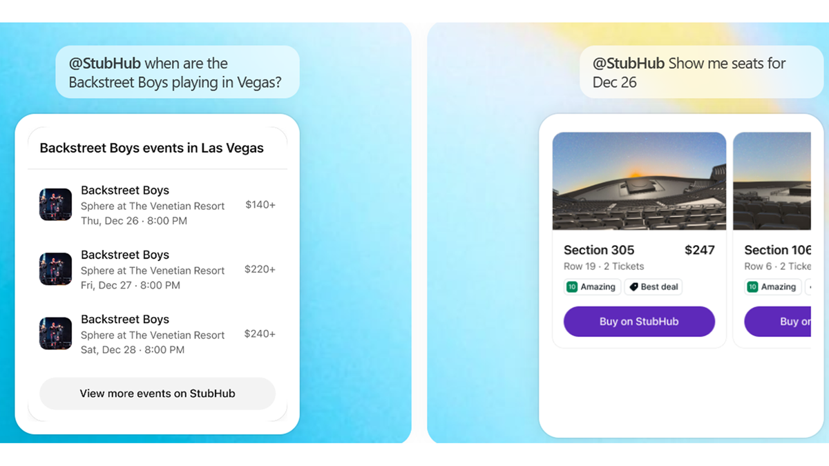 StubHub’s ChatGPT app turns ticket hunting into a conversation