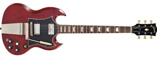 Krieger has long been associated with the Gibson SG, occasionally using a Les Paul Custom. On The Ritual Begins At Sundown, he used a Kay for some slide parts.