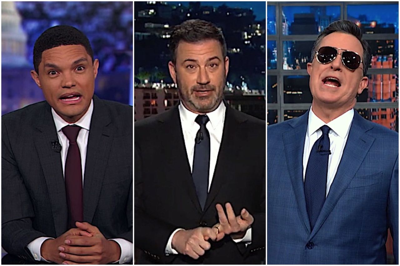 Late night hosts on Joe Biden&amp;#039;s big win