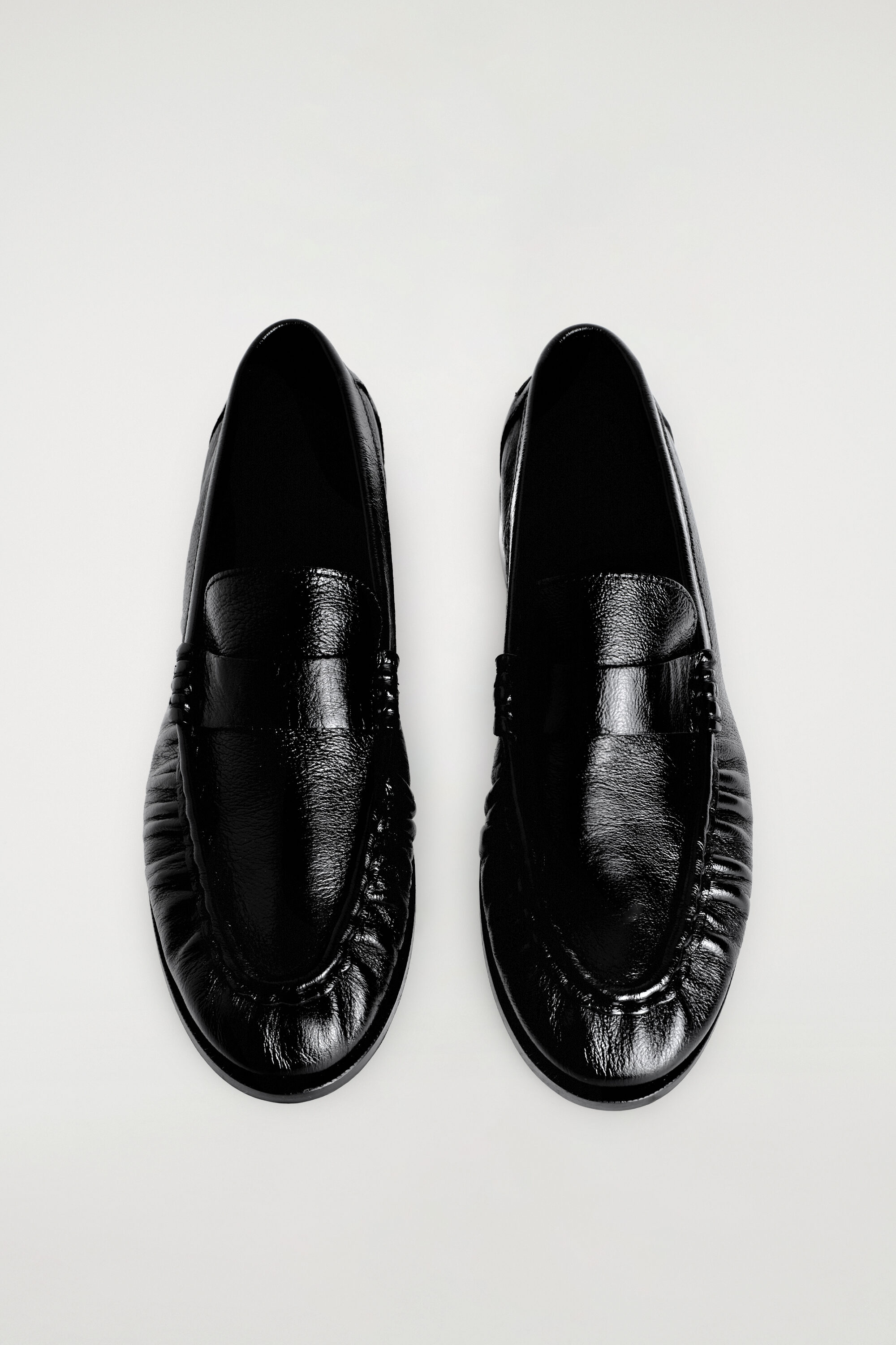 Leather Moccasin Loafers