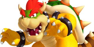 Bowser looking scary.