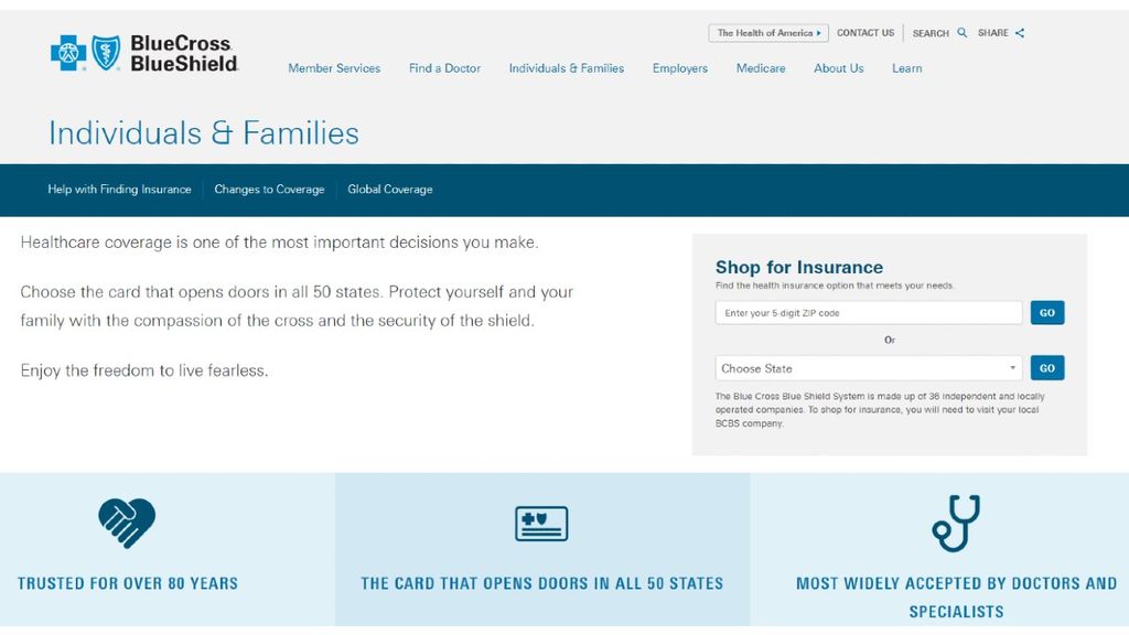 Blue Cross Blue Shield Health Insurance Review | Top Ten Reviews