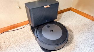 iRobot Roomba Combo j5+ on floor