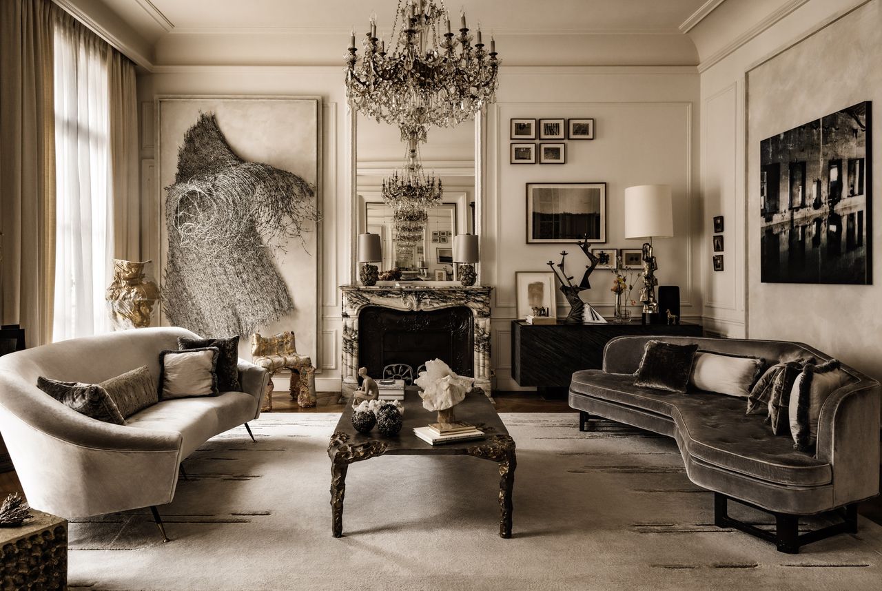 8 design rules French-style living rooms always follow | Livingetc - French Much Gent Penthouse Living Room Decoration Style
