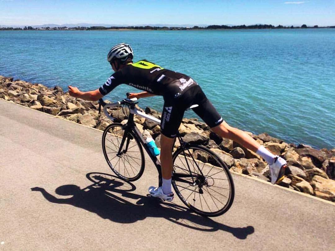 Despite having a paralysed bicep in his right arm, Keagan Girdlestone can still manage a few tricks