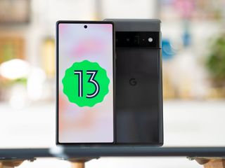 Android 13 Logo Pixel 6 Pro