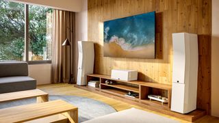 SVS Ultra Evolution speakers in a high-end lounge