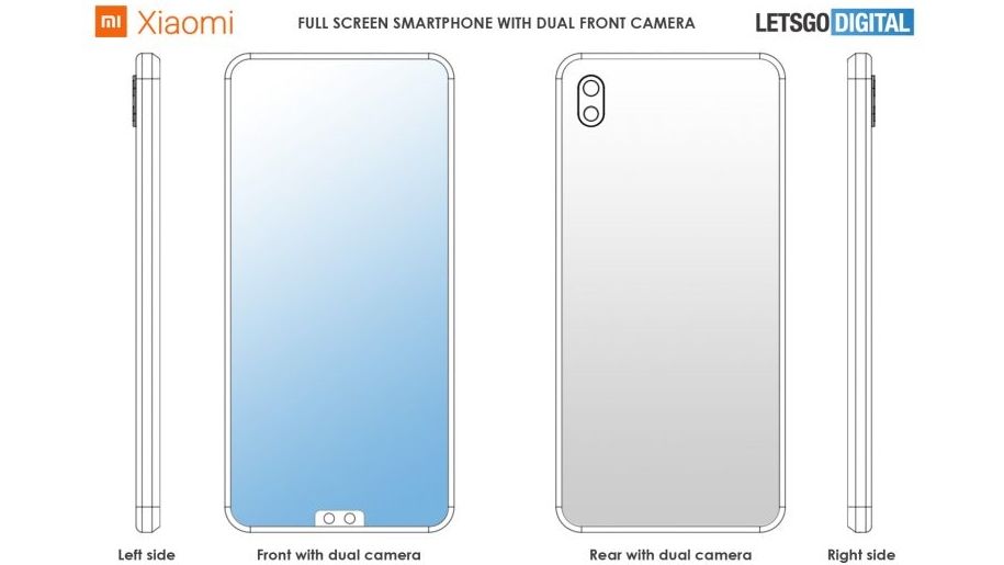 Xiaomi could have an unusual front camera in the works. Image Credit: Xiaomi / LetsGoDigital