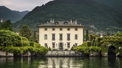 House of Gucci estate, Villa Balbiano, on the banks of Lake Como