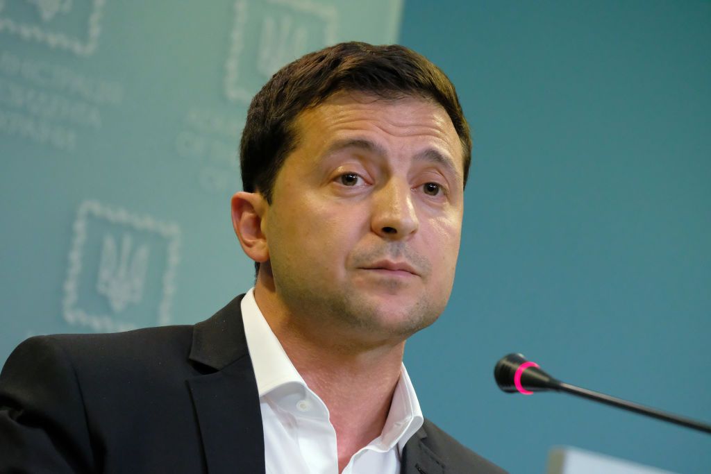 Volodymyr Zelensky.