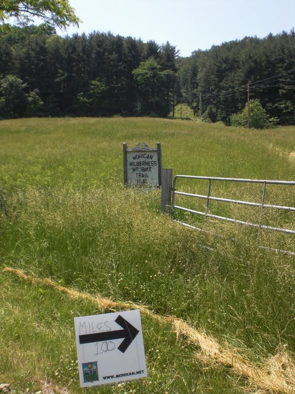 100 mile racers start the Wilderness trail section at mile 42